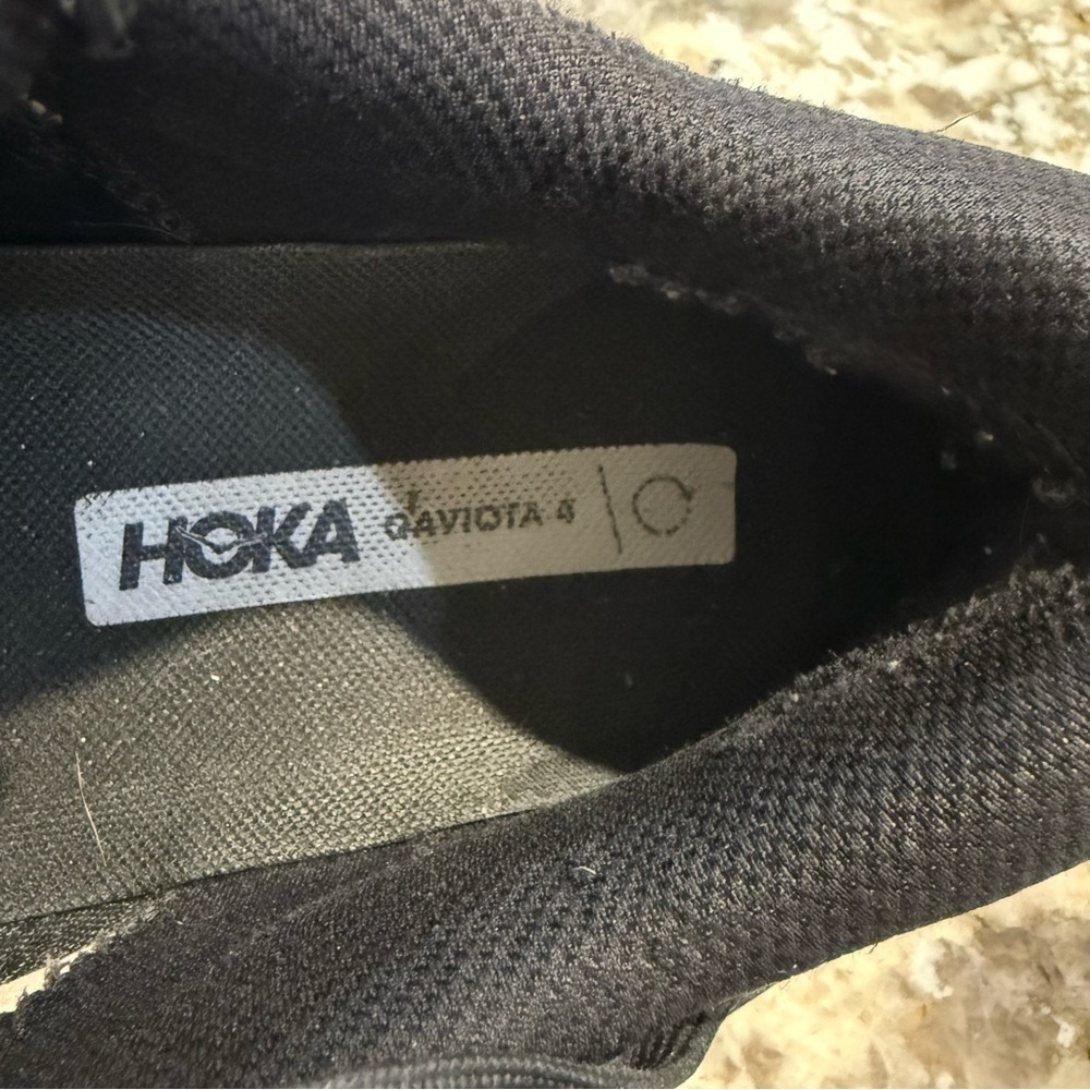 HOKA Gaviota 4 Black Running Shoe in Women’s Size 9.5 - Picture 9 of 10